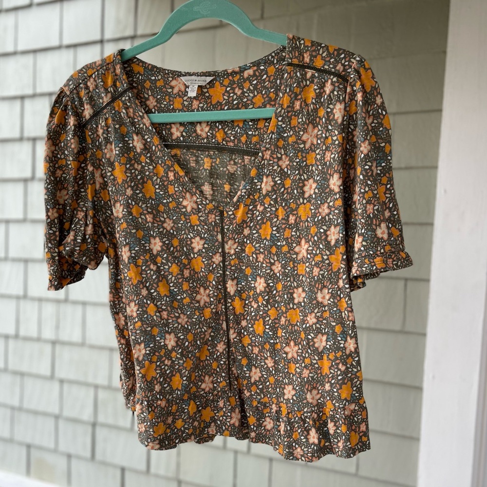 Lucky Brand Floral Top